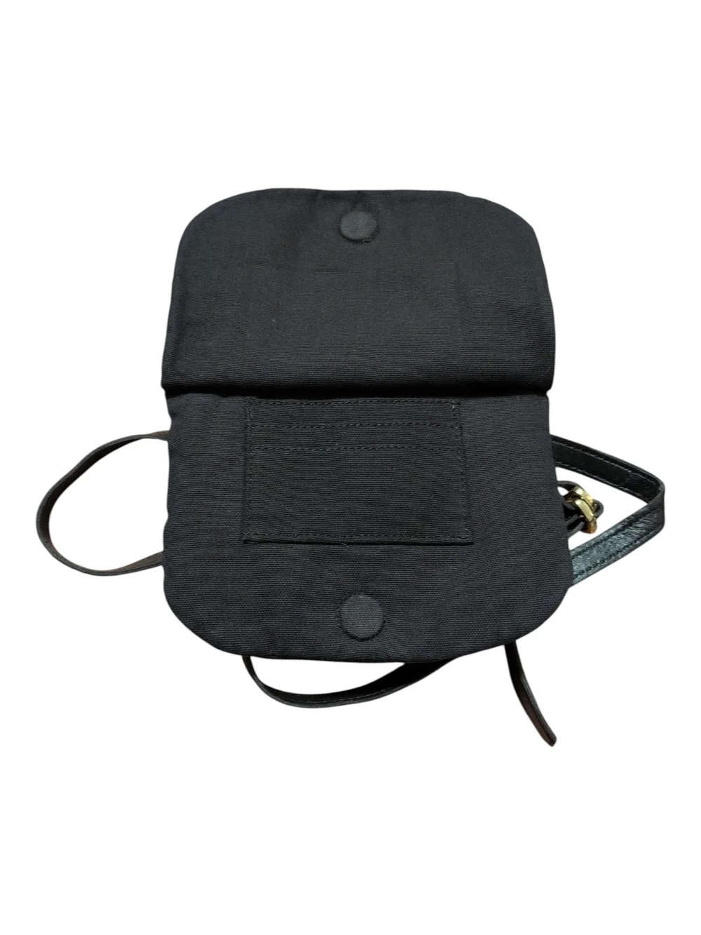 Free People Black Leather Mini Crossbody/Belt Bag